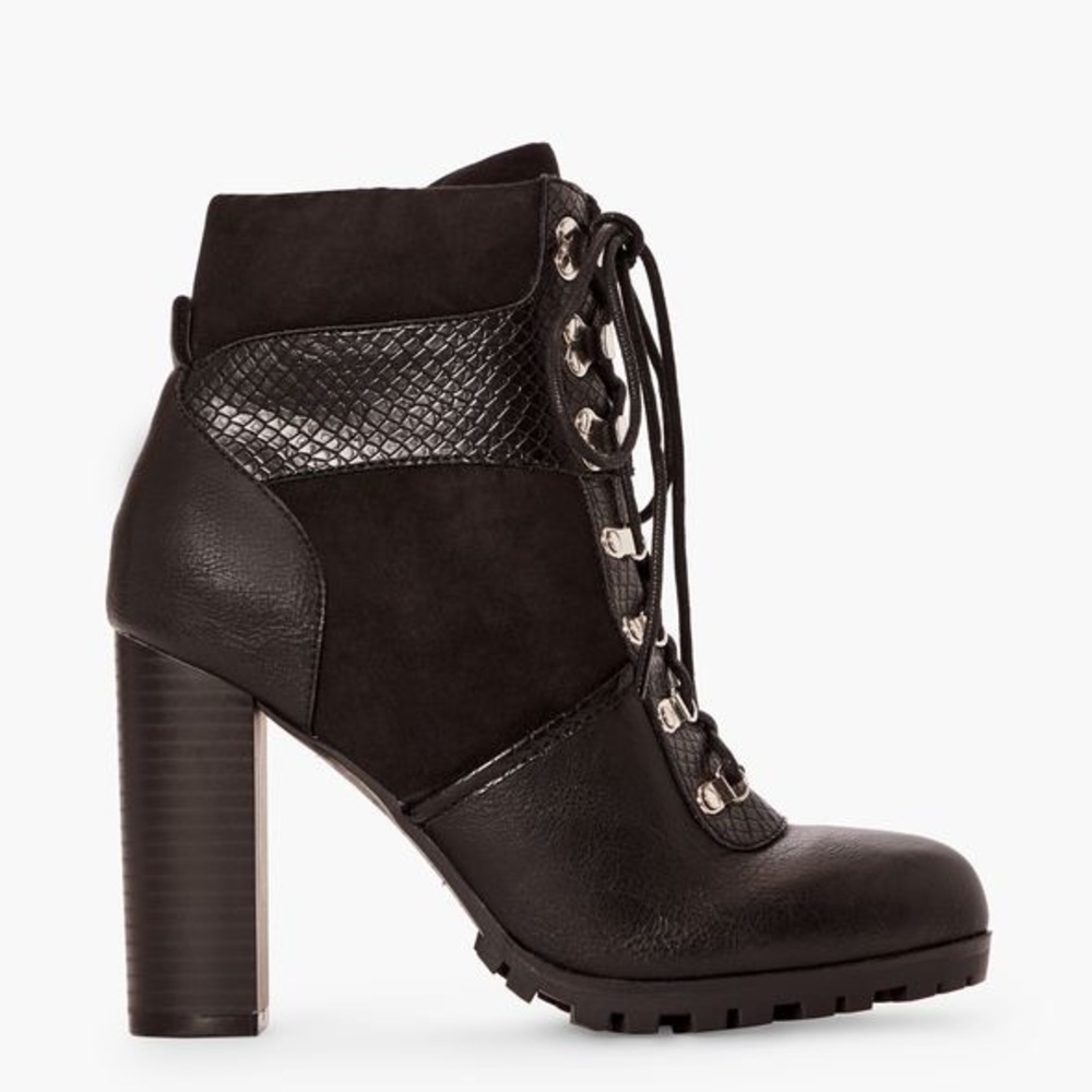 Just fab lace up bootie